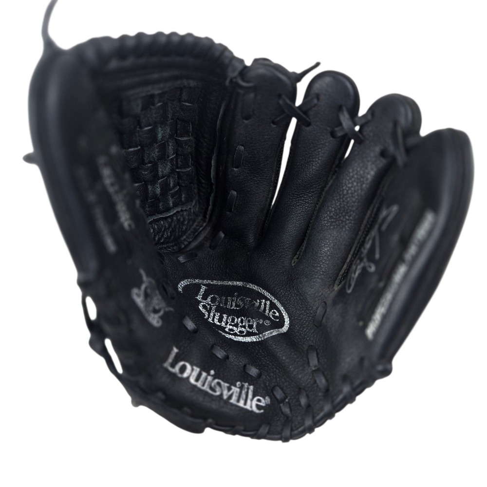 Louisville Slugger Rocket Man Clemens 11.5" RHT Youth Glove LS1150RC Blk Leather